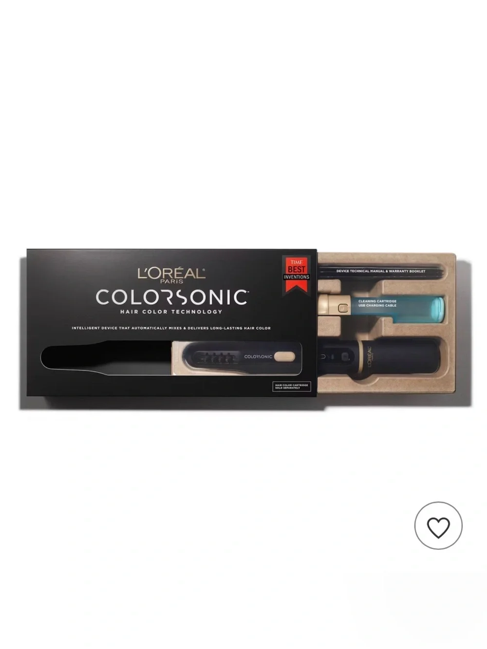L'Oreal Paris Colorsonic Hair Color Device + Cartridge in 6G Hair Coloring Tool